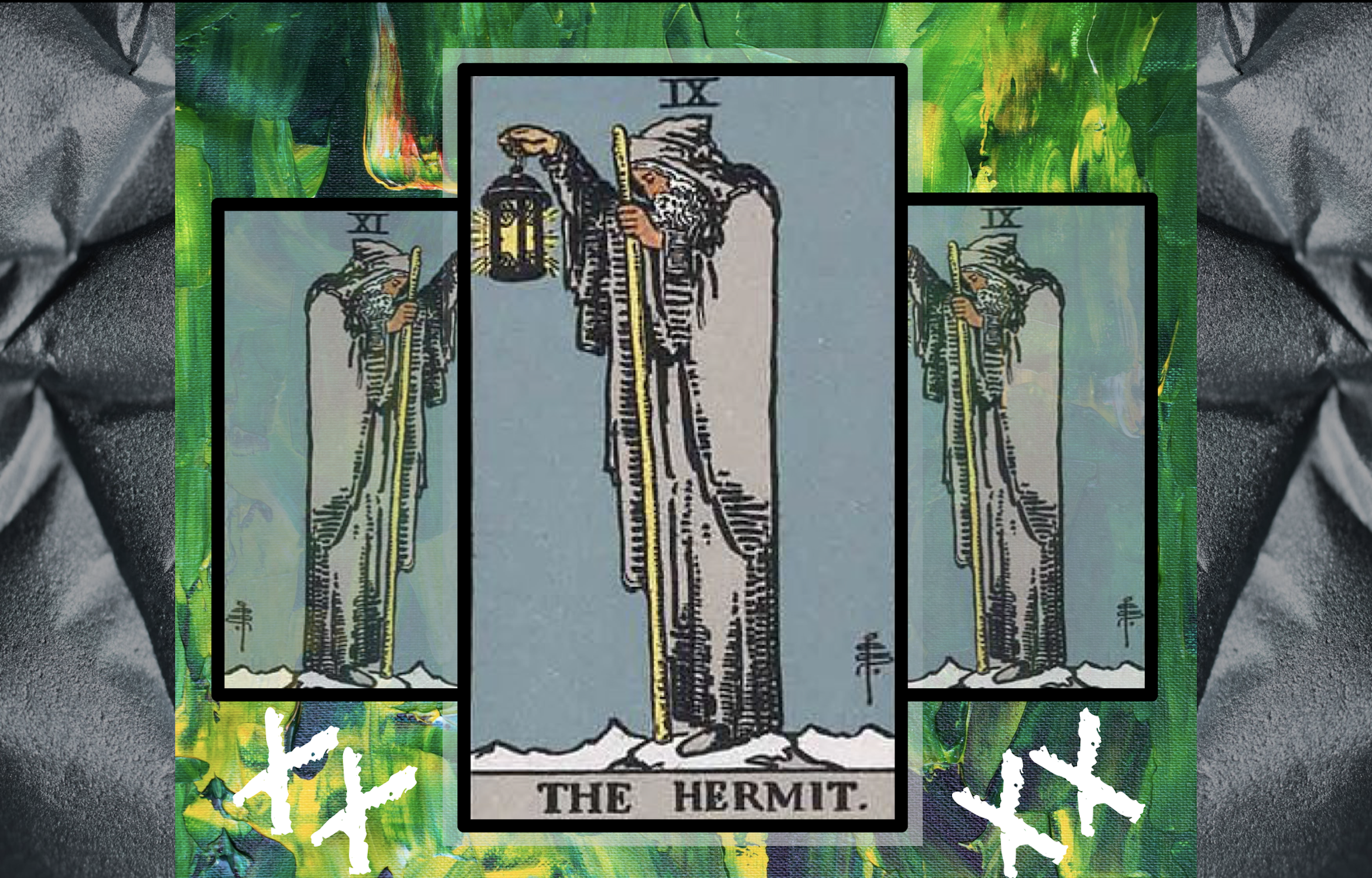 the hermit tarot card