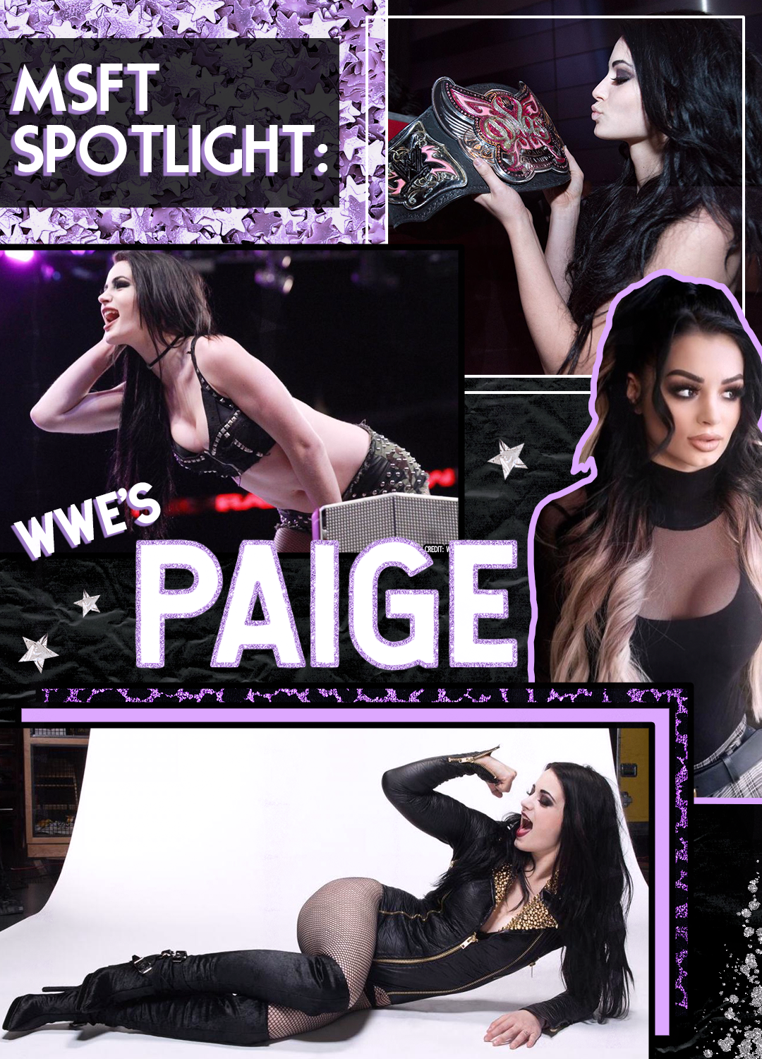 WWE Diva Paige Saraya Jade Bevis