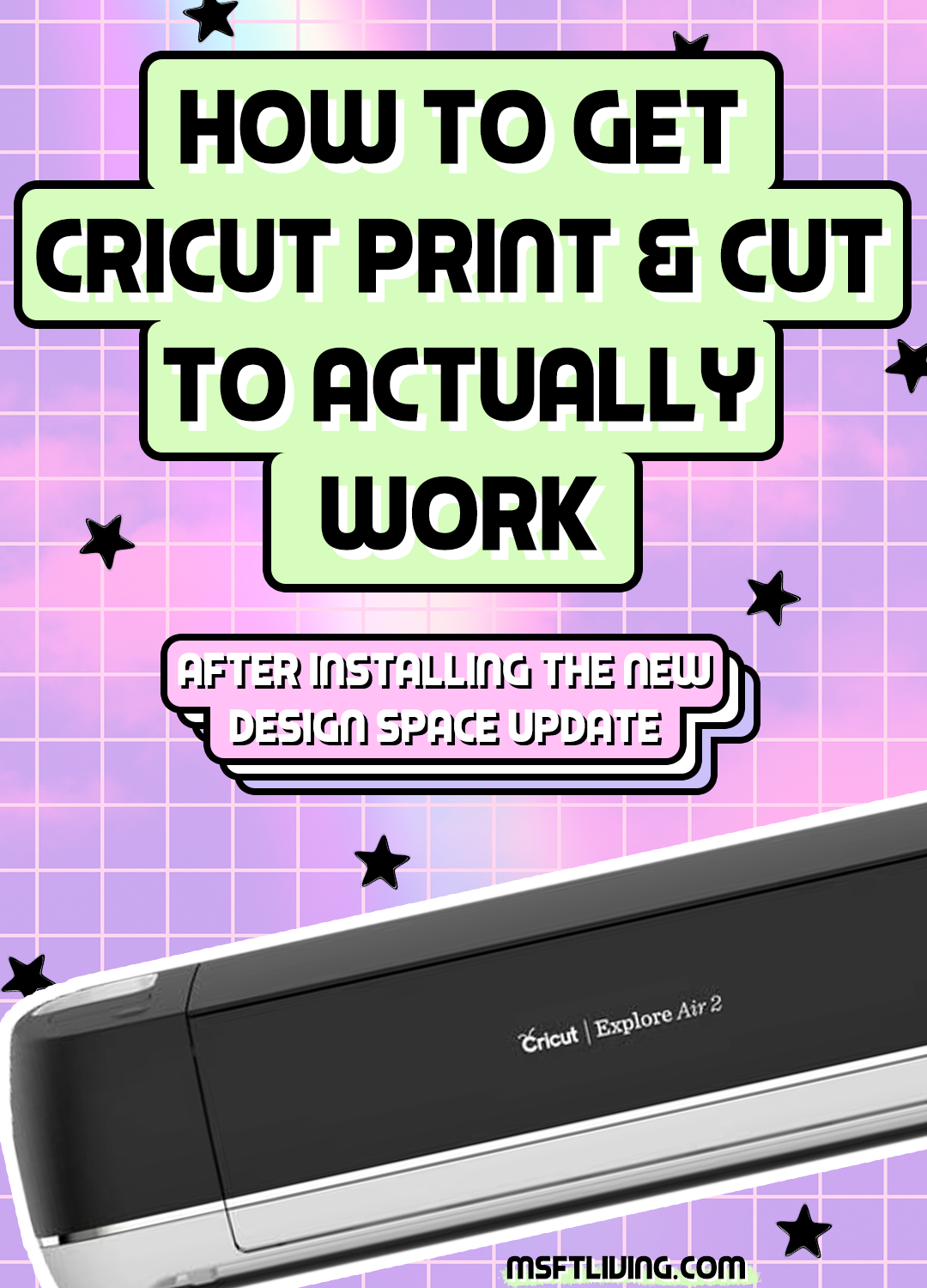 How To Make A Large Print And Cut On Cricut