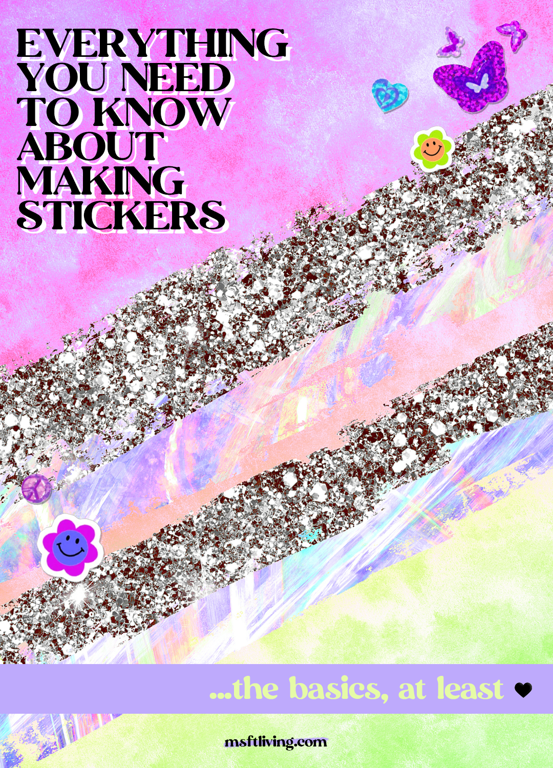 how to laminate stickers 
